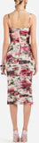 Peony Print Dress in Tulle