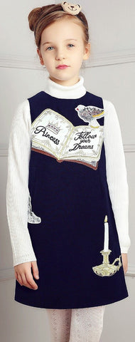 Storybook Embroidered Dress - DESIGNER INSPIRED FASHIONS