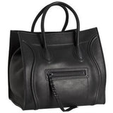 Medium Phantom Luggage Bag, Black - DESIGNER INSPIRED FASHIONS
