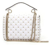 Medium VLTN Shoulder Bag - White or Black