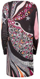 'Sagittarius' Print Cocoon Dress - DESIGNER INSPIRED FASHIONS