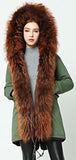 Fur Hooded, Trimmed & Lined Parka Coat
