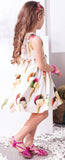 Ice Cream Print Dress - DESIGNER INSPIRED FASHIONS