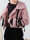 Cropped Buckled Jacket