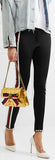 Striped Jersey Skinny Pants - DESIGNER INSPIRED FASHIONS
