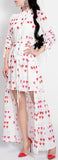Heart-Printed Asymmetric Shirt Dress | DESIGNER INSPIRED FASHIONS