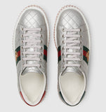 Ace Sneaker with Crystals, Silver or Pink