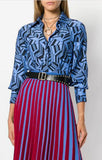 Geometric Print Shirt