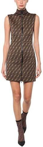 FF Logo Printed Dress