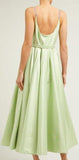 Crystal-Embellished Midi Dress, Green | DESIGNER INSPIRED FASHIONS