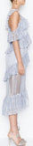 'Melody' Periwinkle Midi Dress - DESIGNER INSPIRED FASHIONS