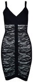 'Esther' Vintage Lace Bandage Dress