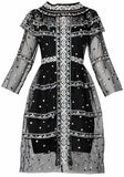 Embroidered Mesh & Tulle Dress