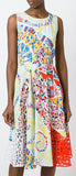 Geometric Cady Laser-Cut Dress - DESIGNER INSPIRED FASHIONS