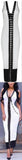 Lace-Up Bodycon Bicolor Dress, White & Black - DESIGNER INSPIRED FASHIONS