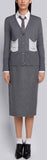Pearl-Embroidered V-Neck Cardigan