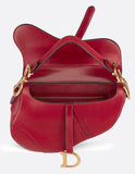 Saddle Calfskin Bag - Blush, Blue, Red | DESIGNER INSPIRED FASHIONS