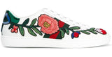 Ace Embroidered Low Top Sneaker - Floral | DESIGNER INSPIRED FASHIONS