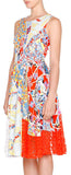 Geometric Cady Laser-Cut Dress - DESIGNER INSPIRED FASHIONS