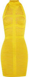 Cutout Stretch Mini Dress