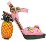 'Kiera' Pineapple Cady Sandals - DESIGNER INSPIRED FASHIONS