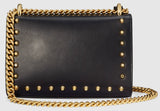 Padlock Pearl Studded Leather Shoulder Bag - (Various colors to choose from) - DESIGNER INSPIRED FASHIONS