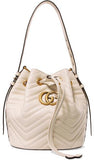 GG Marmont Quilted Leather Bucket Bag - White or Red - DESIGNER INSPIRED FASHIONS
