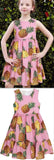 Pineapple Print Dress - DESIGNER INSPIRED FASHIONS