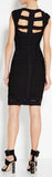 'Madyson' Cut-Out Bandage Dress, Black - DESIGNER INSPIRED FASHIONS