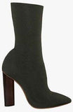 Low Knit Boots-Black - DESIGNER INSPIRED FASHIONS