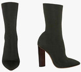 Low Knit Boots-Black - DESIGNER INSPIRED FASHIONS