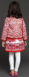 'Majolica' Tile Printed Jacket - Blue or Red - DESIGNER INSPIRED FASHIONS