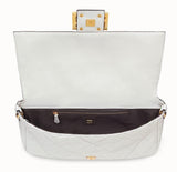 Baguette Large Leather Bag - Pink, White, Black | DESIGNER INSPIRED FASHIONS