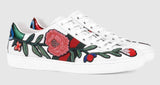Ace Embroidered Low Top Sneaker - Floral | DESIGNER INSPIRED FASHIONS