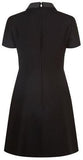 Embellished Lipstick Motif Dress