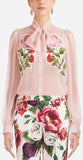 Rose Silk Blouse
