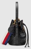 GG Marmont Quilted Leather Bucket Bag - Black or Pink - DESIGNER INSPIRED FASHIONS