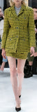 Wool-Blend Pied De Poule Tweed Jacket and Skirt Set | DESIGNER INSPIRED FASHIONS