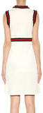 Twill Dress, White - DESIGNER INSPIRED FASHIONS