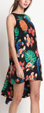 Tropical Print Dress - DESIGNER INSPIRED FASHIONS