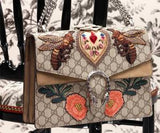Rome Dionysus Embroidered Shoulder Bag - DESIGNER INSPIRED FASHIONS