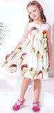 Ice Cream Print Dress - DESIGNER INSPIRED FASHIONS