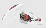 Ace Embroidered Low Top Sneaker - Floral | DESIGNER INSPIRED FASHIONS