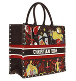 Fire Element Suede Earth Book Tote