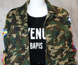 Patch Army Jacket - DESIGNER INSPIRED FASHIONS