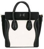 Nano Debossed Luggage Handbag - DESIGNER INSPIRED FASHIONS