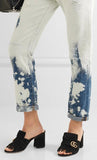 Marmont Fringed Suede Mules - Black, Green, Yellow or Pink - DESIGNER INSPIRED FASHIONS