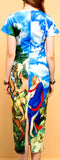 Embellished Printed Sheath Dress | DESIGNER INSPIRED FASHIONS