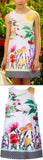 Garden Printed Dress - DESIGNER INSPIRED FASHIONS