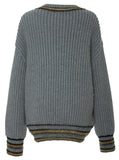 Deer Intarsia Pullover